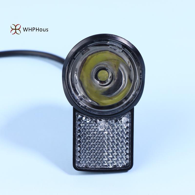 < WHPHous-t > Đèn LED xe đạp điện 6V-60V Đèn pha chống nước ABS để đi trong điều kiện mưa đẹp