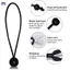 XOITOP 10 Chiếc Bungee Bóng Bạt Vải Bạt Cột Cờ Dây Kết Thúc Dây Đàn Hồi Ren Cố Định Thuyền Cực Cắm Trại Lều Phụ Kiện VN