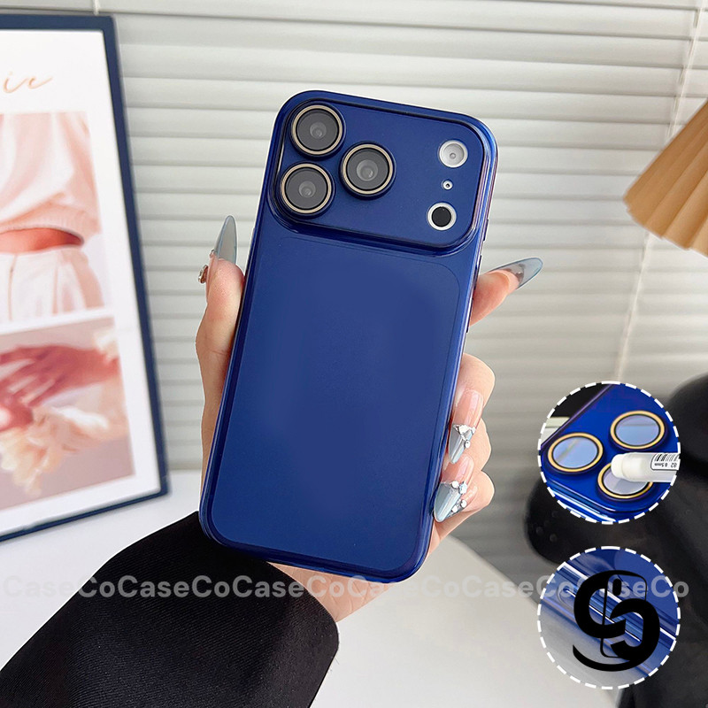 Ốp Lưng Cho IPhone 17 16 15 13 11 12 14 Pro Max 16 14 15 Plus 17air Ốp bảo vệ ống kính siêu mỏng, mờ, sáng đẹp.