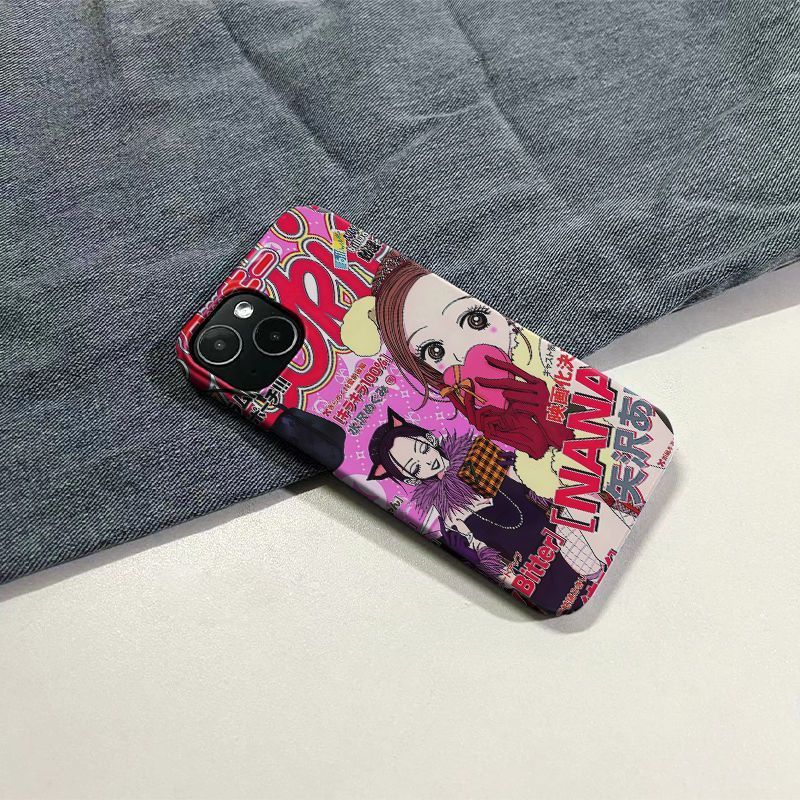 Ốp điện thoại nana mát mẻ Thích hợp cho IPhone 11 17 AIR 13 14 15 16 ProMax 12 PRO 7 8 PLUS XR XSMAX Vỏ cứng Phim QYJS Chống bụi bẩn
