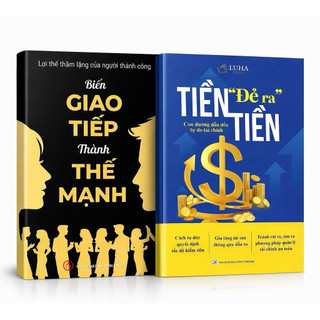 Sách -Combo 6: Thu phục lòng người + Khéo léo +Tiền đẻ ra tiền + Giao tiếp không công + Biến giao tiếp + Sắc lời đắc thế