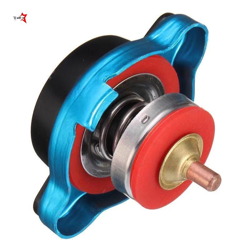 Nắp tản nhiệt ô tô đa năng - Đồng hồ đo nhiệt độ nước bằng thép không gỉ 0,9 / 1.1 / 1.3 Bar