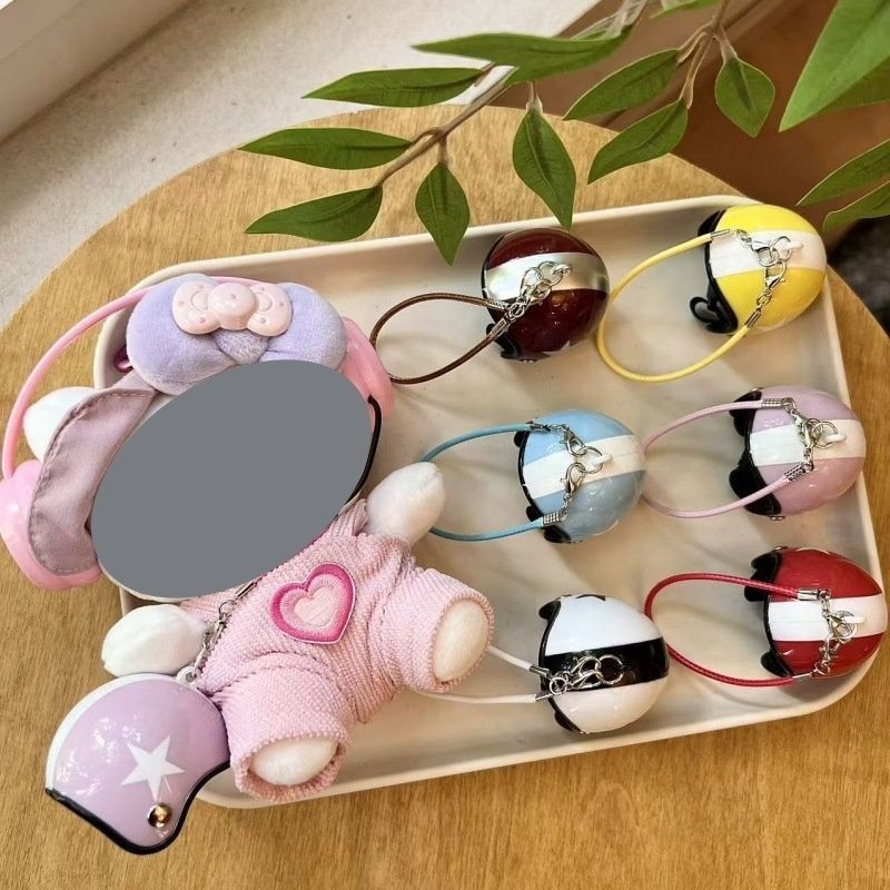 Mũ bảo hiểm cho bé Satchel nhỏ Giá trị cao Dopamine Búp bê sang trọng Phụ kiện búp bê thời trang