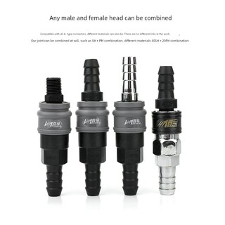 Baima Loại A Thép Nhựa Tự Khóa Khíchea Đầu Nối Nhanh Nam Nữ Khí Nén Cắm Nhanh SP20PP / SH30PH / SM40PM