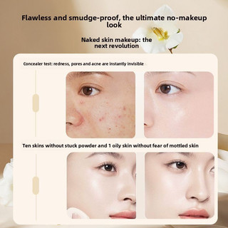 IORE Soft Light Hold Makeup Liquid Foundation Concealer Không đánh dấu Ánh sáng dưỡng ẩm Trang điểm khỏa thân Bột chống dính tự nhiên Giữ trang điểm Kiểm soát dầu Kem nền lỏng