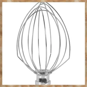 Wire Whip cho Stand Mixer 5QT Lift và 6QT, Whisk Attachment, Phụ tùng thay thế kem trứng bằng thép không gỉ
