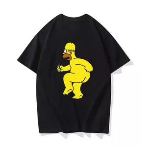Áo Thun Nam Nữ Simpsons In Hình Ngộ Nghĩnh, Phong Cách Mùa Hè