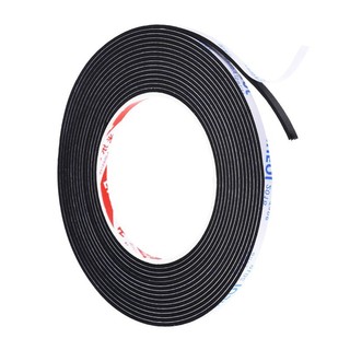 2 / 5m EVA Đen Bọt Niêm Phong Băng Một Mặt Tự Dính Bọt Cách Nhiệt Băng Thời Tiết Tước Cửa Sổ Niêm Phong Dải