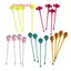 20 Chiếc Giáng Sinh Vui Vẻ Kẹo Trái Cây Nĩa Thực Phẩm Nhựa Mini Hoạt Hình Kid Bánh Trái Cây Tooppi Bento Bữa Trưa Bento Trang Trí Tiệc