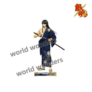 Mô hình Standee Gintama Gintoki Hijikata Okita Katsura Takasugi Acrylic Anime Linh Hồn Bạc decor bàn học quà tặng cực