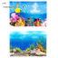 Poster nền bể cá Nhãn dán nền bể cá tự dính Ocean