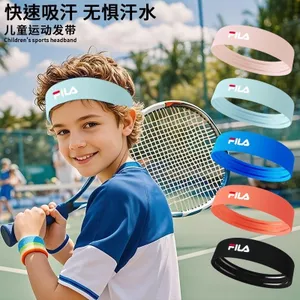 Băng đô thể thao cho bé trai và bé gái, chống trượt, thấm hút mồ hôi tốt, phù hợp vận động như chạy bộ, thể dục yoga và bóng rổ