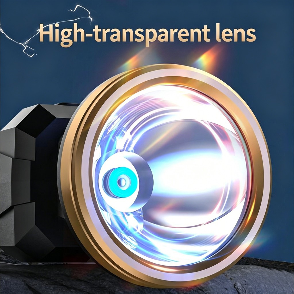 Đèn Pin Câu Cá Ban Đêm QS3 - Ánh Sáng Laser Chuyên Dụ Cá