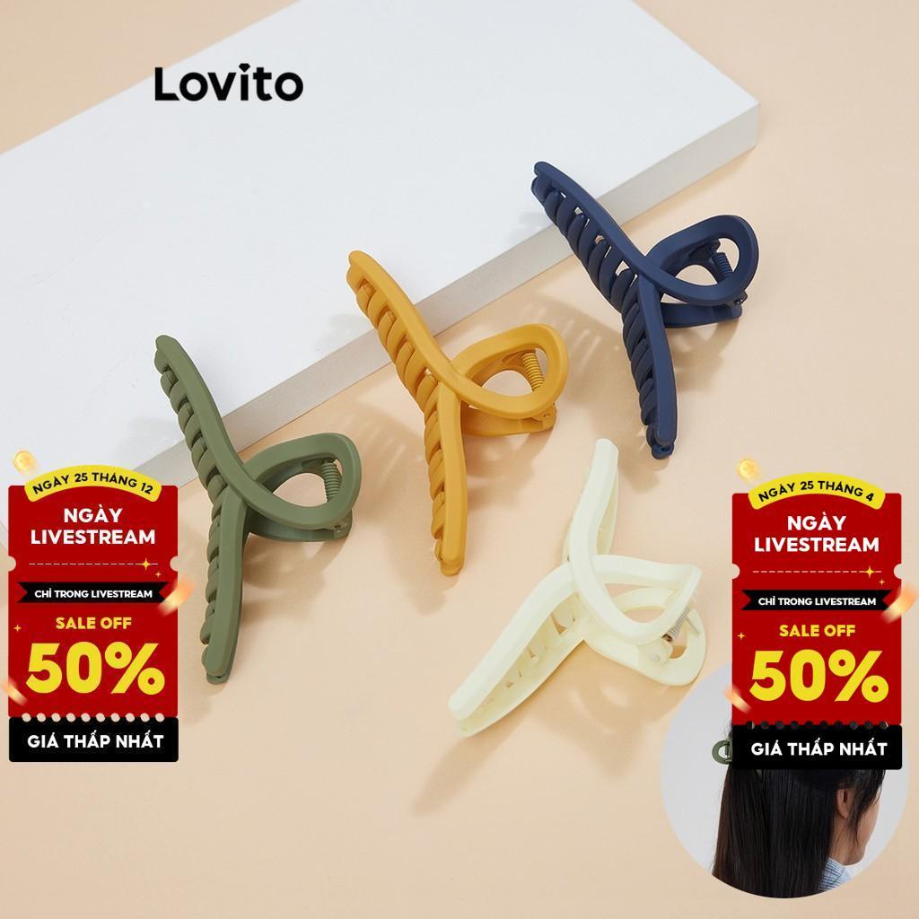 Lovito Kẹp Tóc Cơ Bản Kẹp Tóc Thời Trang Bé Gái Thường Ngày Cho Nữ L004003