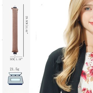 Máy Uốn Tóc Không Nhiệt 3 Chiếc Nhung Cover Không Hư Tổn Nhiệt Ngủ Tạo Kiểu Tóc An Toàn Lâu Dài Uốn Cong