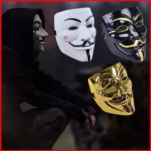 ST2 Vendetta Mặt nạ Người lớn janson Nam Fawkes Vô danh Chiếm Halloween Trang trí tiệc cosplay TS2