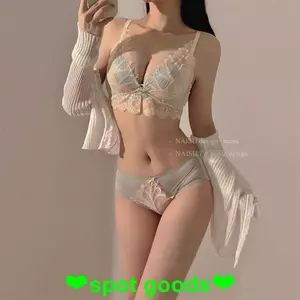 Đồ Lót Gợi Cảm Nữ Ren Không Vòng Thép Tập Hợp Áo Ngực Dày Nhận Ngực Bộ