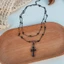 Mặt Dây Chuyền Choker Phong Cách Hồng Kông, Đá Quý Sáng Bóng, Phụ Kiện Thời Trang Đặc Biệt