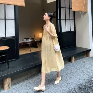 Đầm bà bầu tencel sang trọng, phù hợp mùa hè