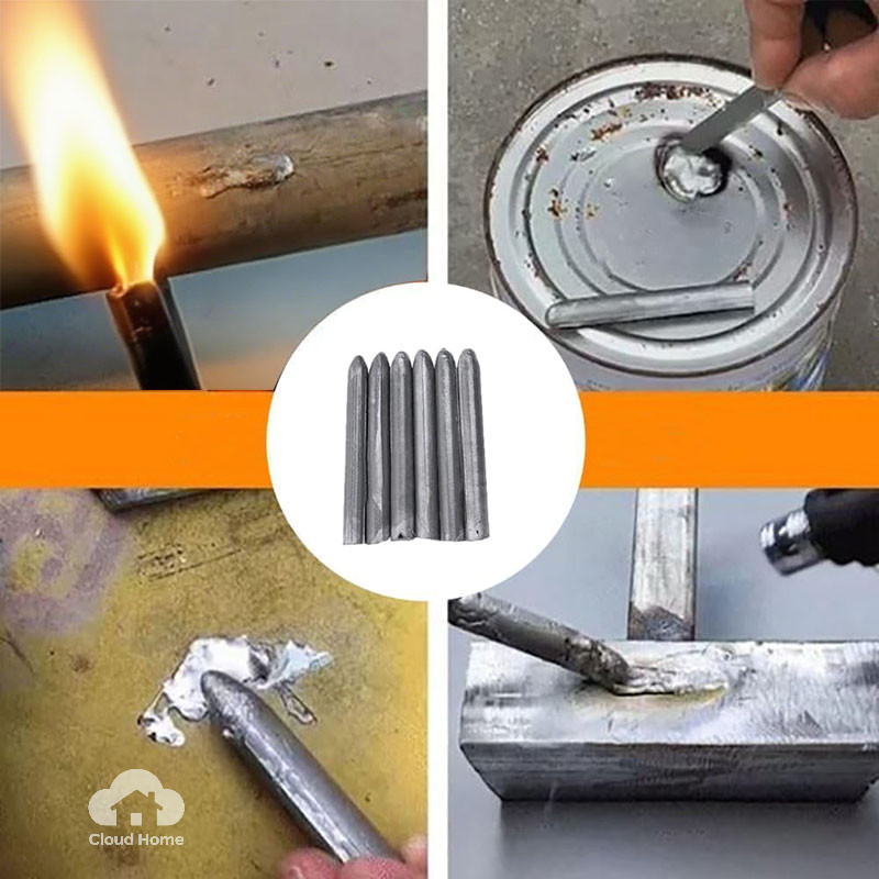 🌤️COD🌤️3/6 Que hàn nhiệt độ thấp dễ tan chảy que hàn thép không gỉ sắt Đồng tan chảy Bộ dụng cụ hàn sửa chữa nhôm
