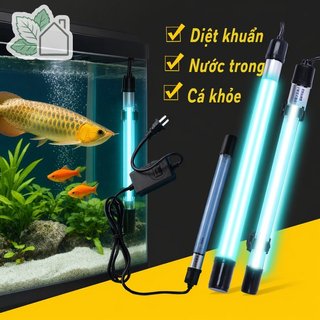 Đèn tiệt trùng bể cá UV 11W 13W Tảo Vi khuẩn Nấm Nước trong suốt Bể cá UVC Lọc