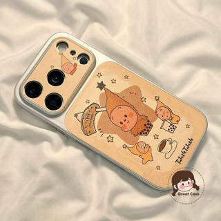 Ốp điện thoại hình ngôi sao trà bong bóng dễ thương cho Honor 600 500 400 300 Ultra 200 100 90 Smart 80 GT SE 70 60 Magic 8 7 6 Pro 5 4 Lite 5G 4G Vỏ mềm chống sốc