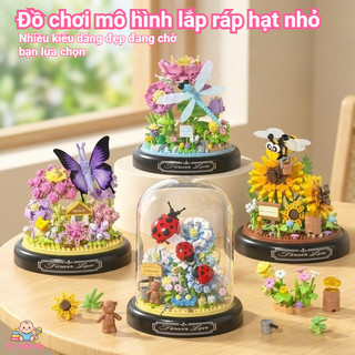 Đồ chơi mô hình lắp ráp hạt nhỏ, dùng để xây dựng, trang trí, quà tặng sáng tạo cho bàn làm việc, đẹp và dễ thương