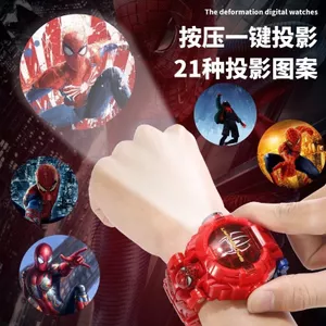 Đồ chơi đồng hồ điện tử trẻ em biến dạng người nhệnJ3sgR2Fu3