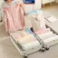 MAKY Không Cần Máy Bơm Không Khí Du Lịch Roll-Uppression Túi Bảo Quản Chân Không Có Thể Tái Sử Dụng Tiết Kiệm 80% Không Gian Bảo Quản Roll-Uppression VN