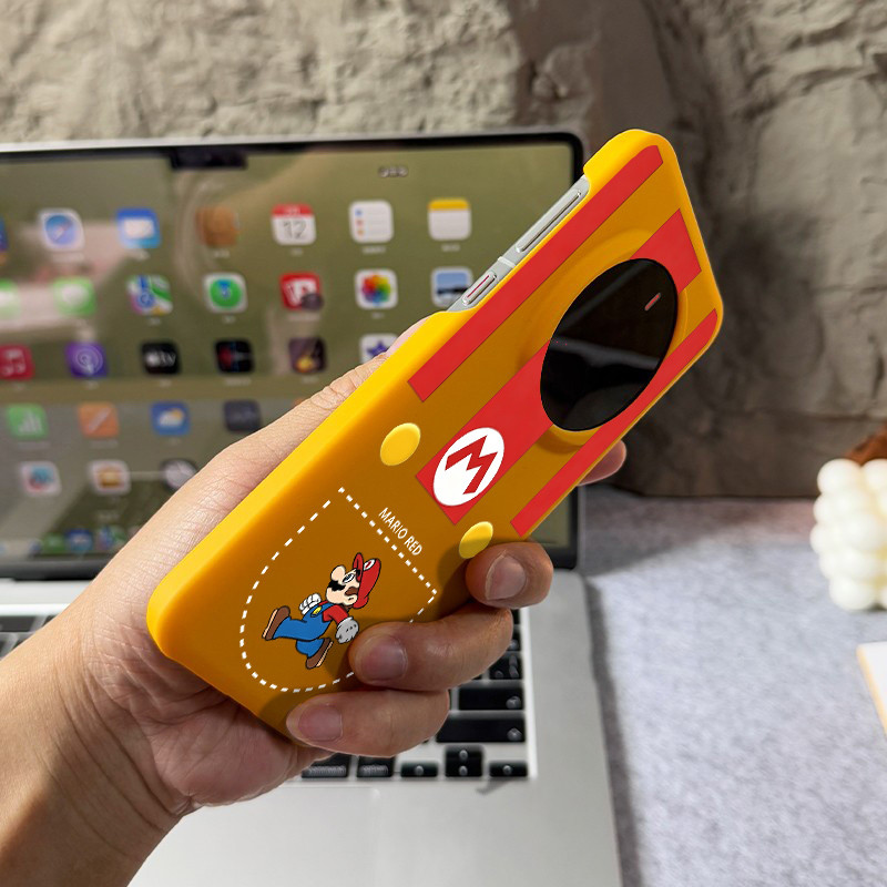 Dành Cho Honor Magic 8 Pro 7 Pro 6 5 Honor GT Pro Win RT 200 100 90 X60 Pro “Super Mario ” Da Mỏng Cảm Giác Mờ Nửa Vỏ Điện Thoại PC Chống Sốc / 90 GT X60i Alpha Plan Ultra