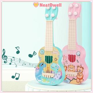 [Giao hàng từ Việt Nam] Đàn Guitar trẻ mới biết đi NETDWELL, Đàn Ukulele trẻ em mới bắt đầu hoạt hình, Quà tặng Nhạc cụ Mini sáng tạo