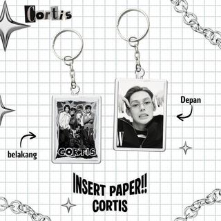 INSERT PAPER !! CORTIS /GANTUNGAN KUNCI CORTIS / KPOP IDOL INSERT PAPER CORTIS - MARTIN