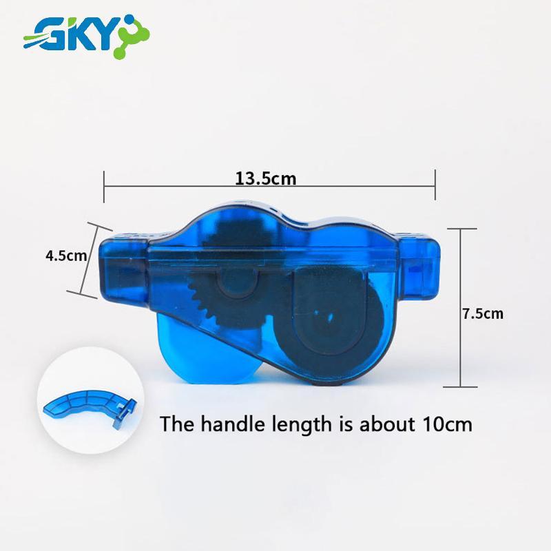 GKY Chain Cleaner Làm Sạch Xe Đạp 3D Chain Brush Wash Tool Set MTB Xe Đạp Bảo Vệ Dầu Xe Đạp Dây Xích Cho Leo Núi Đi Xe Đạp Phụ Kiện GKY