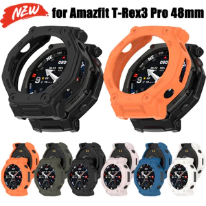 Ốp bảo vệ TPU cho Amazfit T-rex 3 Pro 48mm vỏ silicon mềm phụ kiện