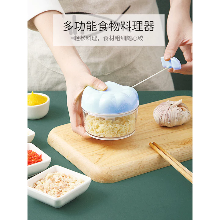 Hướng dẫn sử dụng Mini Máy kéo tỏi băm nhỏ Dụng cụ tiện dụng Máy xay thịt Máy xay rau cầm tay Máy xay tỏi ép nhỏ