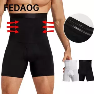 FEDAOG Body Shaper, Giảm Béo Bụng Giảm Bụng Quần Short Kiểm Soát Bụng, Cao Cấp Nén Giảm Béo Định Hình Nam