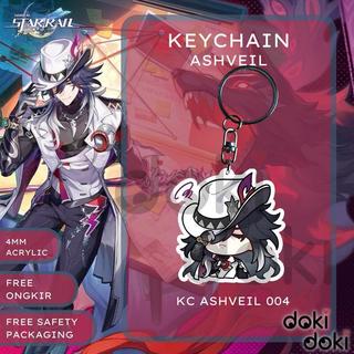 DOKIDOKI GANTUNGAN KUNCI KEYCHAIN ANAXA HONKAI STAR RAIL - KC ASHVEIL 001