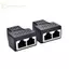 Ge 1 đến 2 LAN ethernet Cáp mạng RJ45 Splitter Plug Adapter Connector n