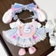 20cm Quần Áo Cho Bé Đầm Thỏ Dễ Thương Không Thuộc Tính Tai Thỏ Băng Đô Tất Phụ Kiện Sang Trọng Đồ Chơi Trang Phục Quần Áo