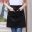 TRTR Universal Unisex Nửa Bust Yếm Tạp Dề Nhà Hàng Nhà Bếp Cà Phê Quán Trà Phục Hồi Đầu Bếp Đồng Phục Eo Tạp Dề Ngắn Với Nhà Thơ VN