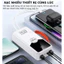)44Sạc dự phòng 50000mAh sạc nhanh 22,5w dung lượng pin lớn có dây cắm nhiều điện thoại
