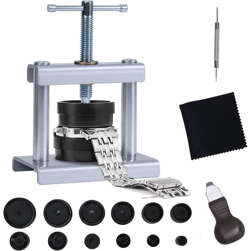 16 Chiếc Đồng Hồ Báo Chí Bộ Dụng Cụ Đồng Hồ Mặt Sau Cho CASE Đóng Dụng Cụ & Lắp Chết Đồng Hồ Sửa Chữa Dụng Cụ Chết Bộ Dụng Cụ Cho Đồng Hồ Chuyên Nghiệp