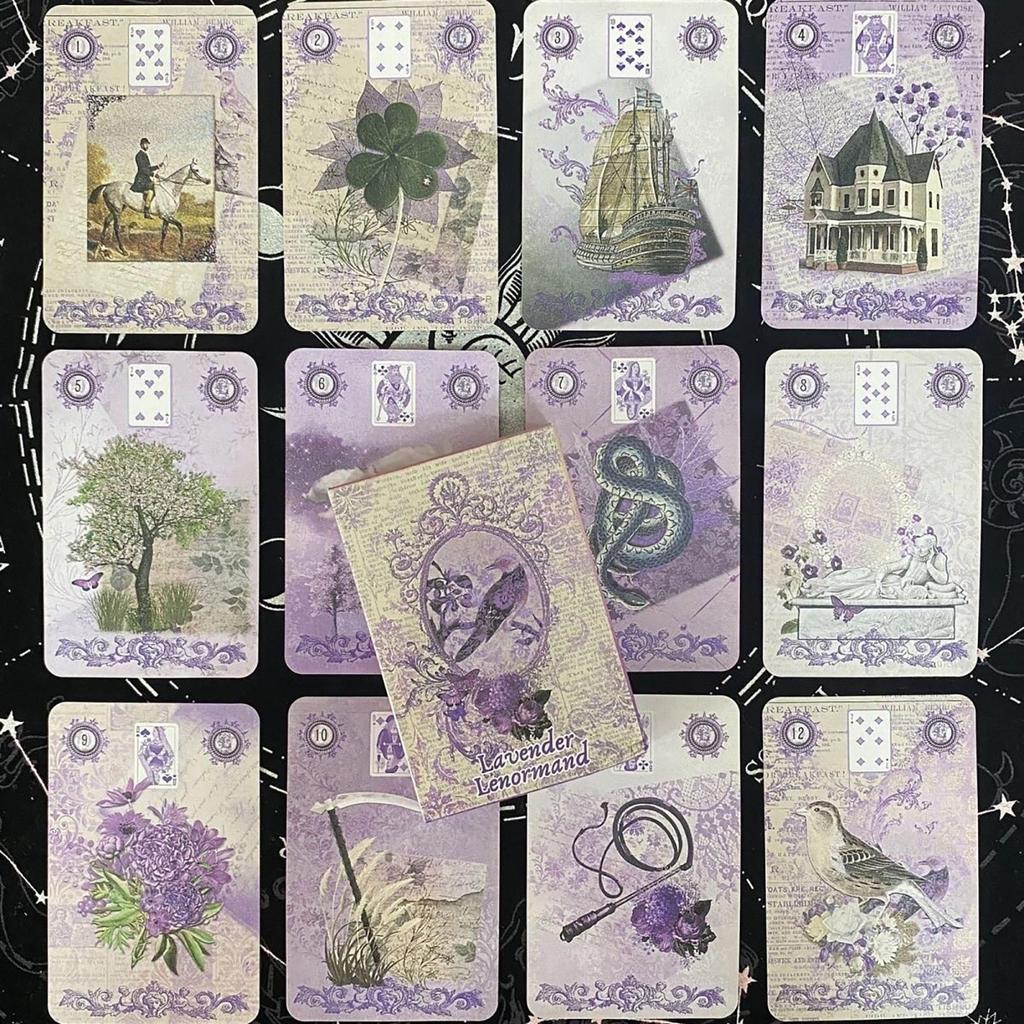 Oải Hương Lenormand Oracle Cards Trò Chơi Giải Trí Bán Chạy Cho Gia Đình Tập Hợp 39 Tờ sonlekvn