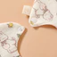 Hai Mặt Cho Bé Nước Bọt Khăn Cotton Nguyên Chất Chống Thấm Nước Yếm Gạc Mềm Mại Cho Bé Sơ Sinh Chống khạc nhổ Sữa Cánh Hoa Yếm 44JR