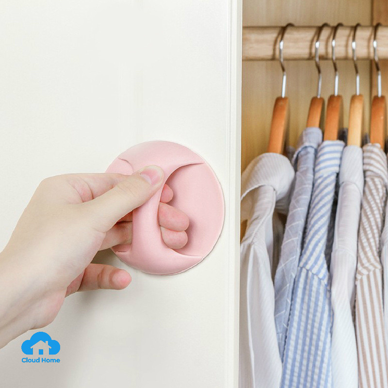 🌤️COD🌤️Tay Nắm Cửa Phòng Cửa Tủ Ngăn Kéo Tủ Loại Dán Tiện Lợi