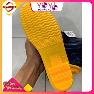 [Chính Hãng] Ủng ngắn Hoa San, ủng đi mưa lội nước, làm đồng làm vườn ủng bảo hộ lao động.