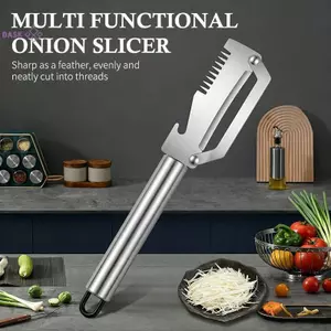 1 Dao gọt vỏ sò bằng thép không gỉ Dụng cụ gọt vỏ rau đa chức năng Thiết kế tay cầm nhà bếp Dụng cụ gọt vỏ dễ dàng để nấu ăn tại nhà