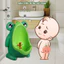 Bồn Tiểu Đứng Cho Bé Trai HomeMate Gắn Tường, Bô Tập Đi Vệ Sinh Trẻ Em Có Chong Chóng Xoay