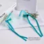 Hatsune Miku cos Mũ Đội Đầu Xanh Xanh Kẹp Tóc Sang Trọng Mô Phỏng Tai Động Vật Tai Mèo Mũ Đội Đầu Trắng Nhuộm Xanh Xanh Xanh 5.18