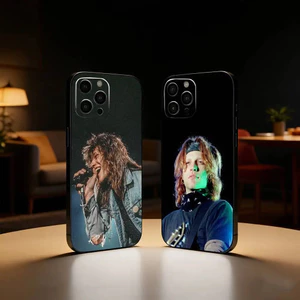 Ốp Điện Thoại Ban Nhạc TP-1 Bon J-Jovi Cho iPhone17,16,15,14,13,12 Plus, Max Mềm Silicone Đen Cover